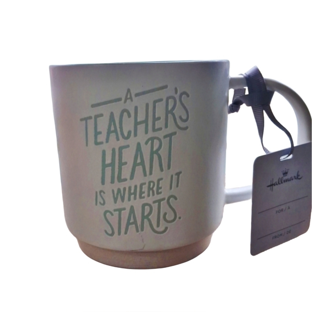 Hallmark White Ceramic Teacher's Mug